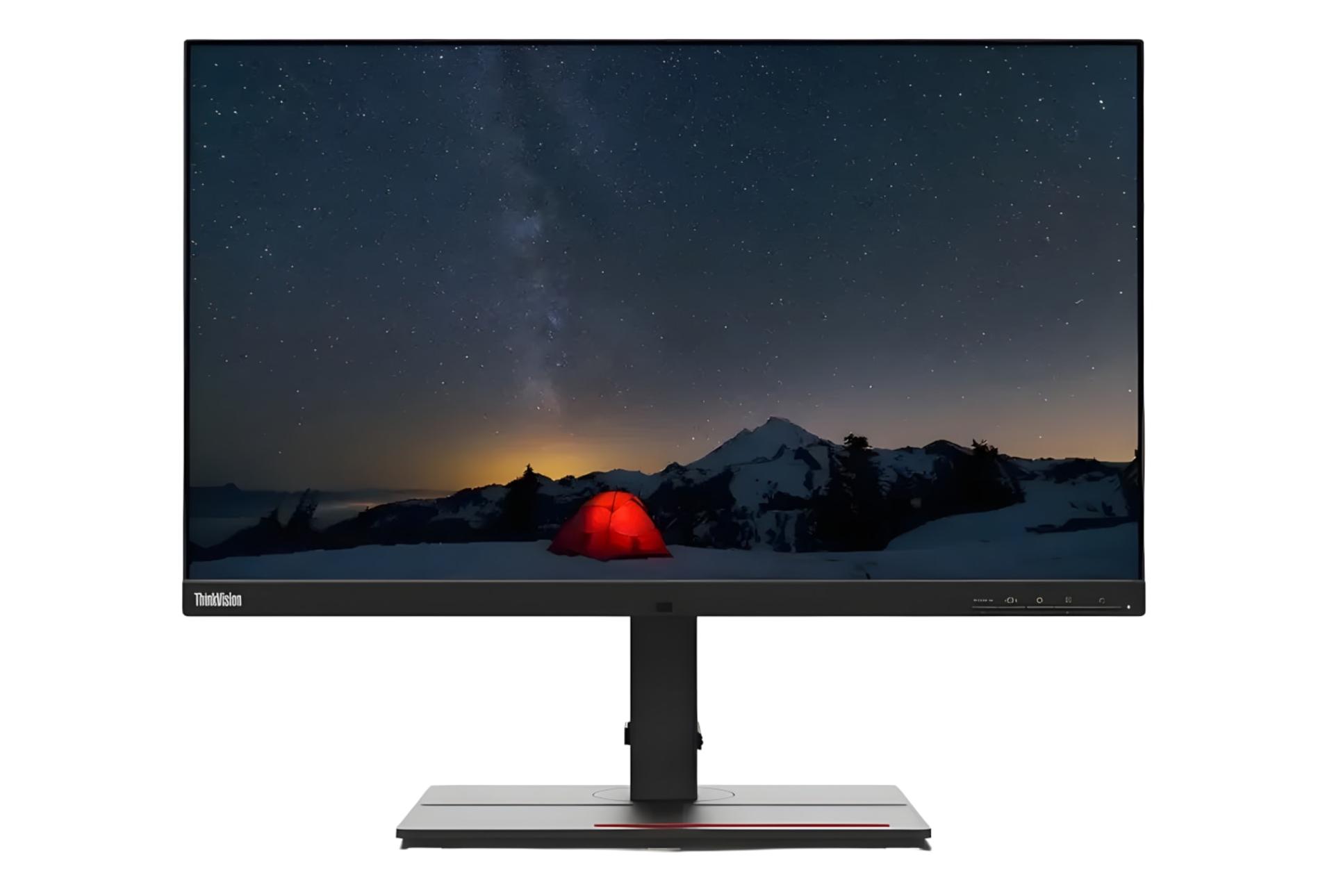 مانیتور لنوو Lenovo ThinkVision P27u-20 UHD نمای جلو