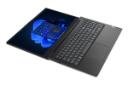 نمای کلی لپ تاپ V15 G3 لنوو و تمرکز بر حالت 180 درجه رنگ مشکی