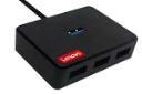 نمای جلوی هاب USB-A لنوو 4 پورت مدل X1-04A
