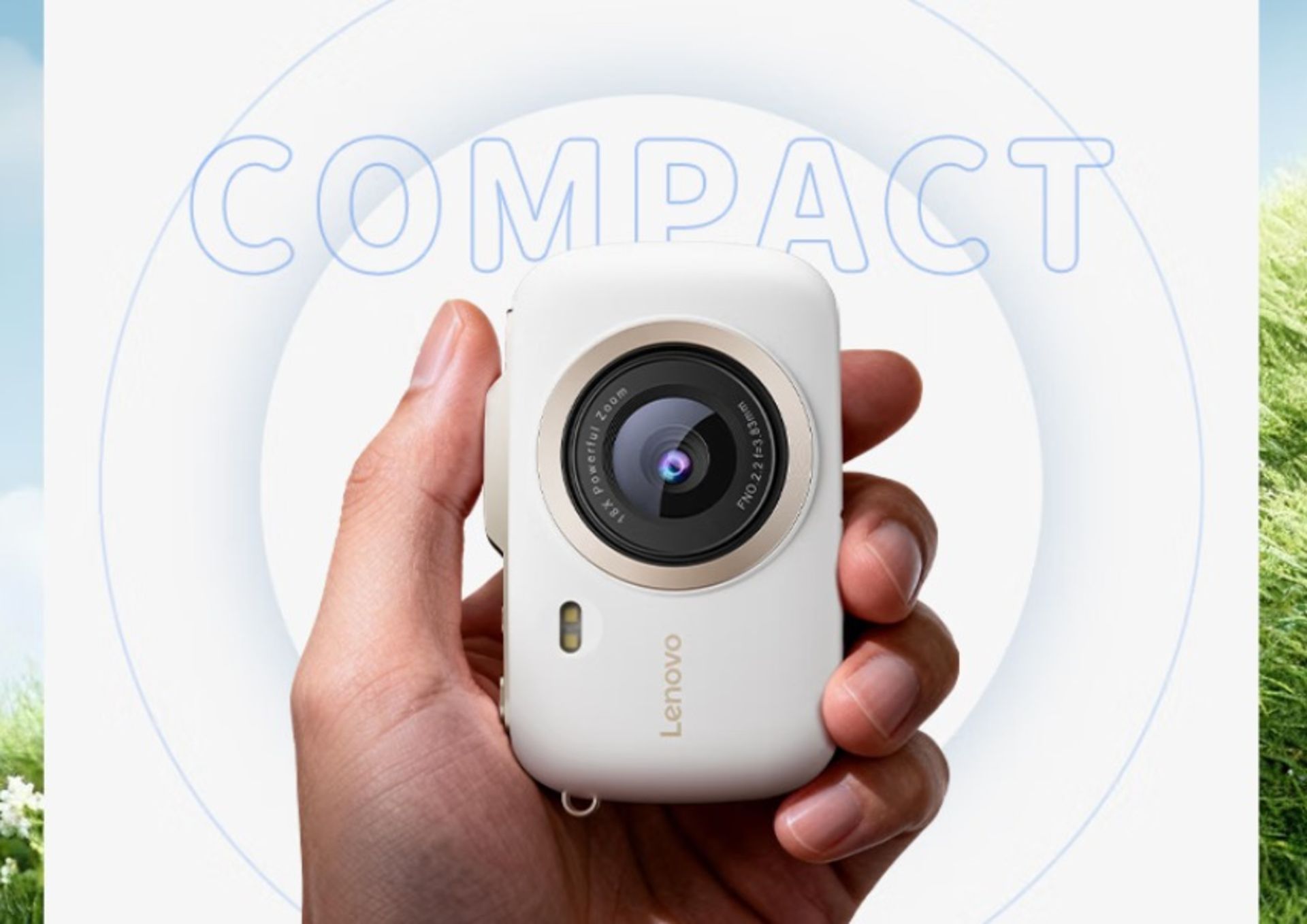 دوربین عکاسی لنوو X1 در دست نمای جلو