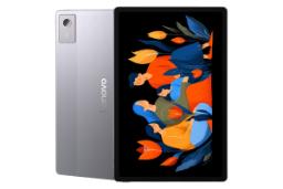 نمای کلی تبلت Xiaoxin پد 12.1 لنوو / Lenovo Xiaoxin Pad 12.1 با نمایشگر روشن و نمایش لوگو و دوربین پنل پشت