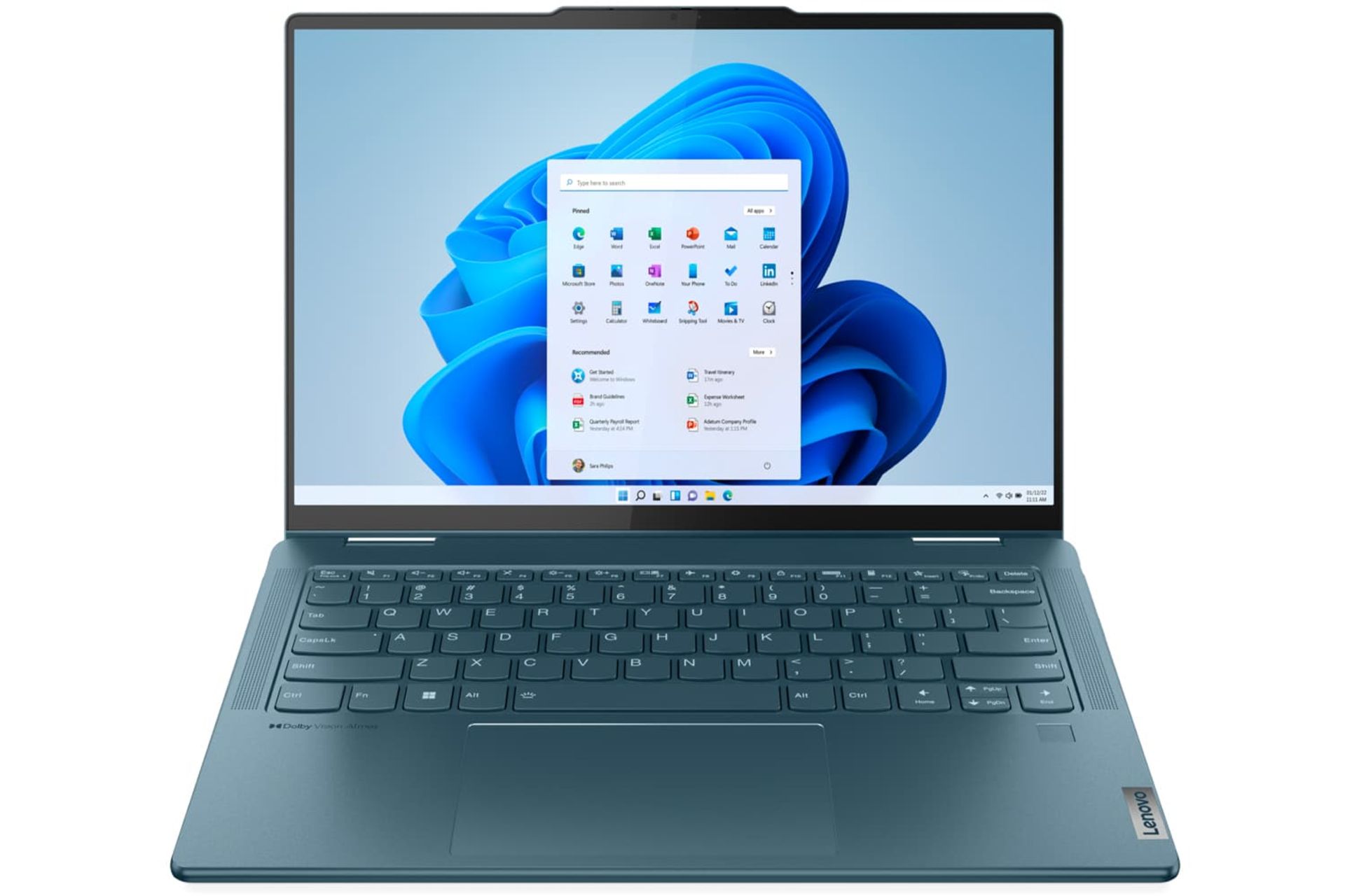 مدل سبز لپ تاپ لنوو Lenovo Yoga 7 2023