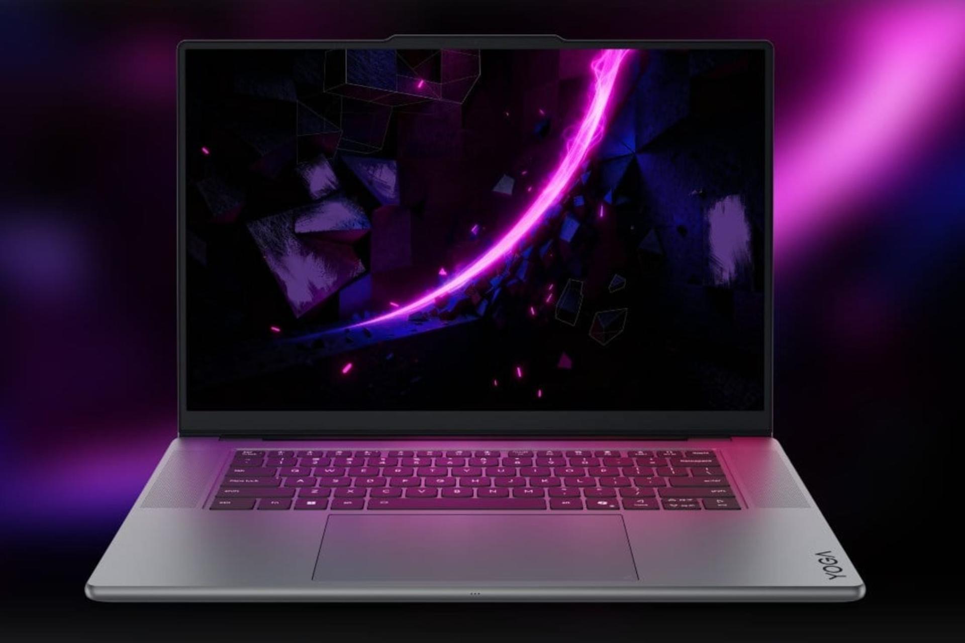 نمای جلو لپ‌تاپ لنوو یوگا 9i 2026