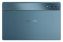 نمای پنل پشت تبلت یوگا تب پلاس لنوو / Lenovo Yoga Tab Plus با نمایش لوگو و دوربین پنل پشت رنگ آبی و سبز