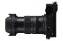 لنز سیگما Sigma 18-50mm F2.8 DC DN روی دوربین نمای بالا