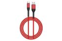 کابل شارژ USB لنشن Type-A به Type-C مدل ACT-27W1M با طول 1 متر رنگ قرمز