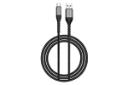 کابل شارژ USB لنشن Type-A به Type-C مدل ACT-27W1M با طول 1 متر رنگ مشکی