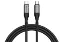 کابل شارژ USB لنشن Type-C به Type-C مدل CCT با طول 1.2 متر رنگ مشکی