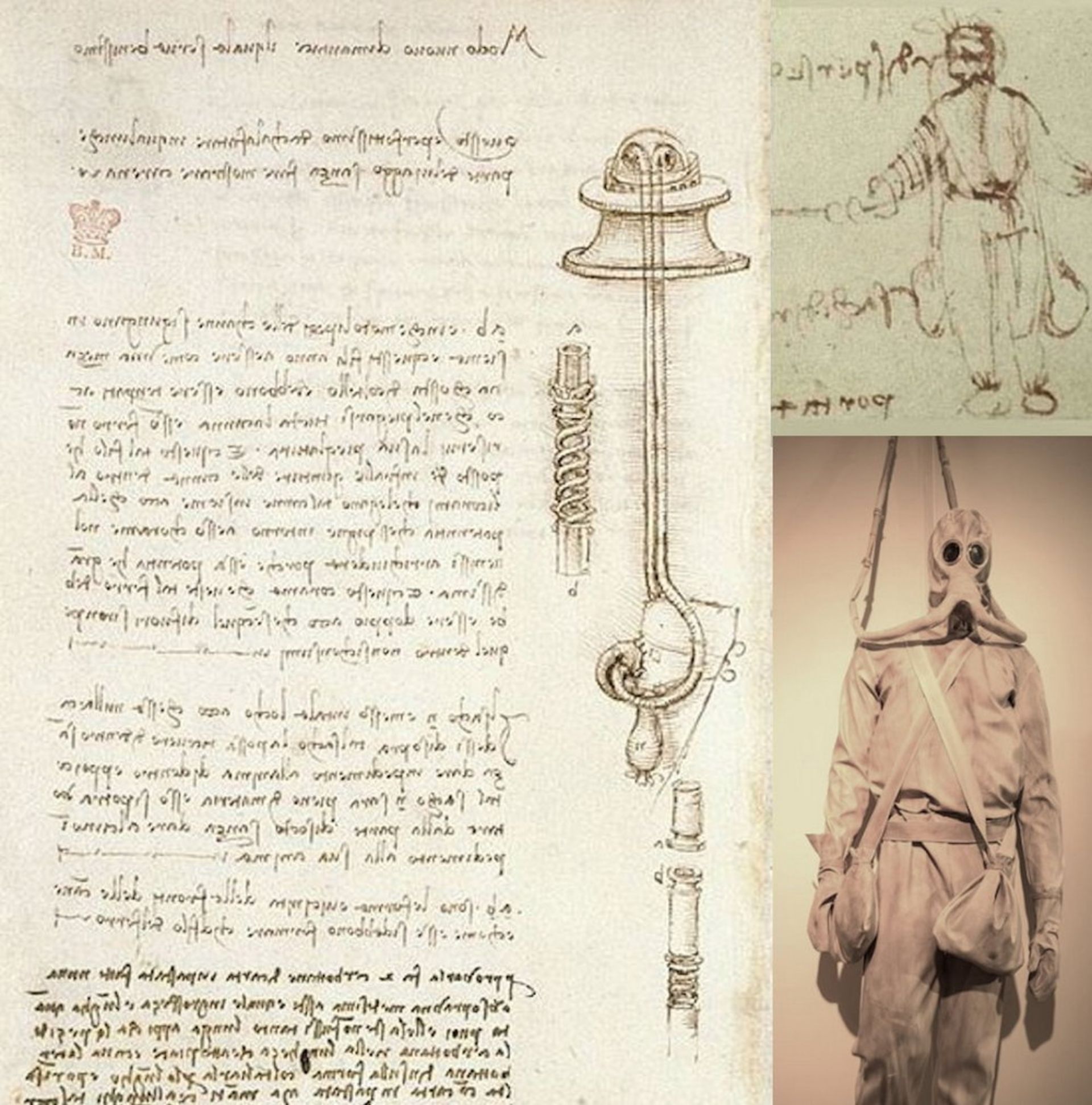 طراحی لباس غواصی داوینچی