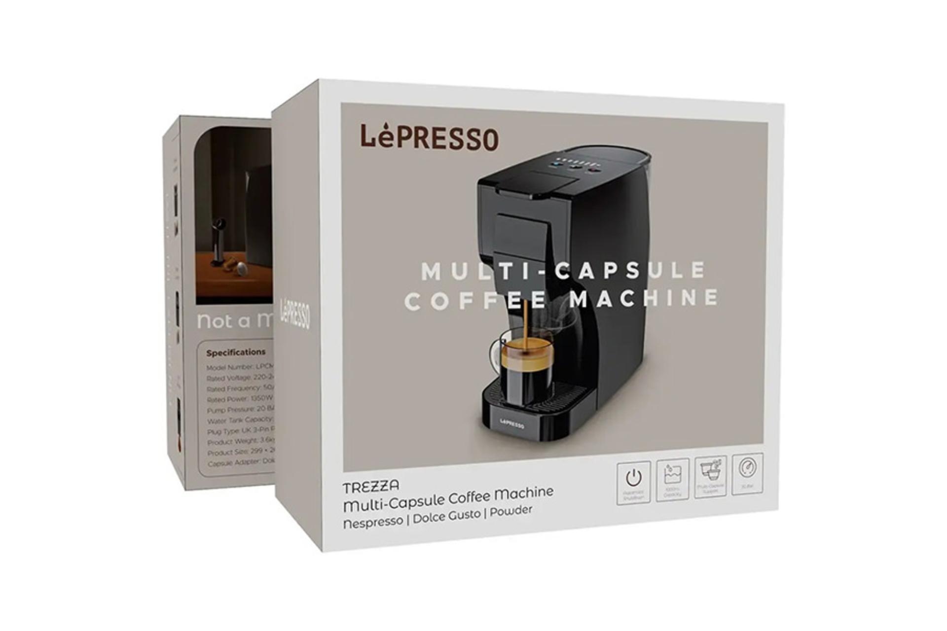 اسپرسوساز لپرسو LePresso LPCM6618 جعبه و بسته بندی