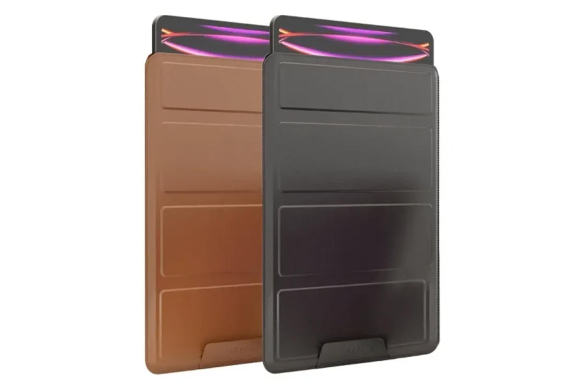 رنگ بندی قاب تبلت کیف کلاسوری لولو مدل Airsleeve مناسب اپل iPad Pro 12.9 2022 / 2021
