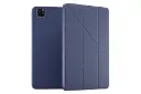 قاب تبلت کیف کلاسوری لولو مدل Elegante Hybrid مناسب اپل iPad Pro 11 2022 / 2021 رنگ آبی