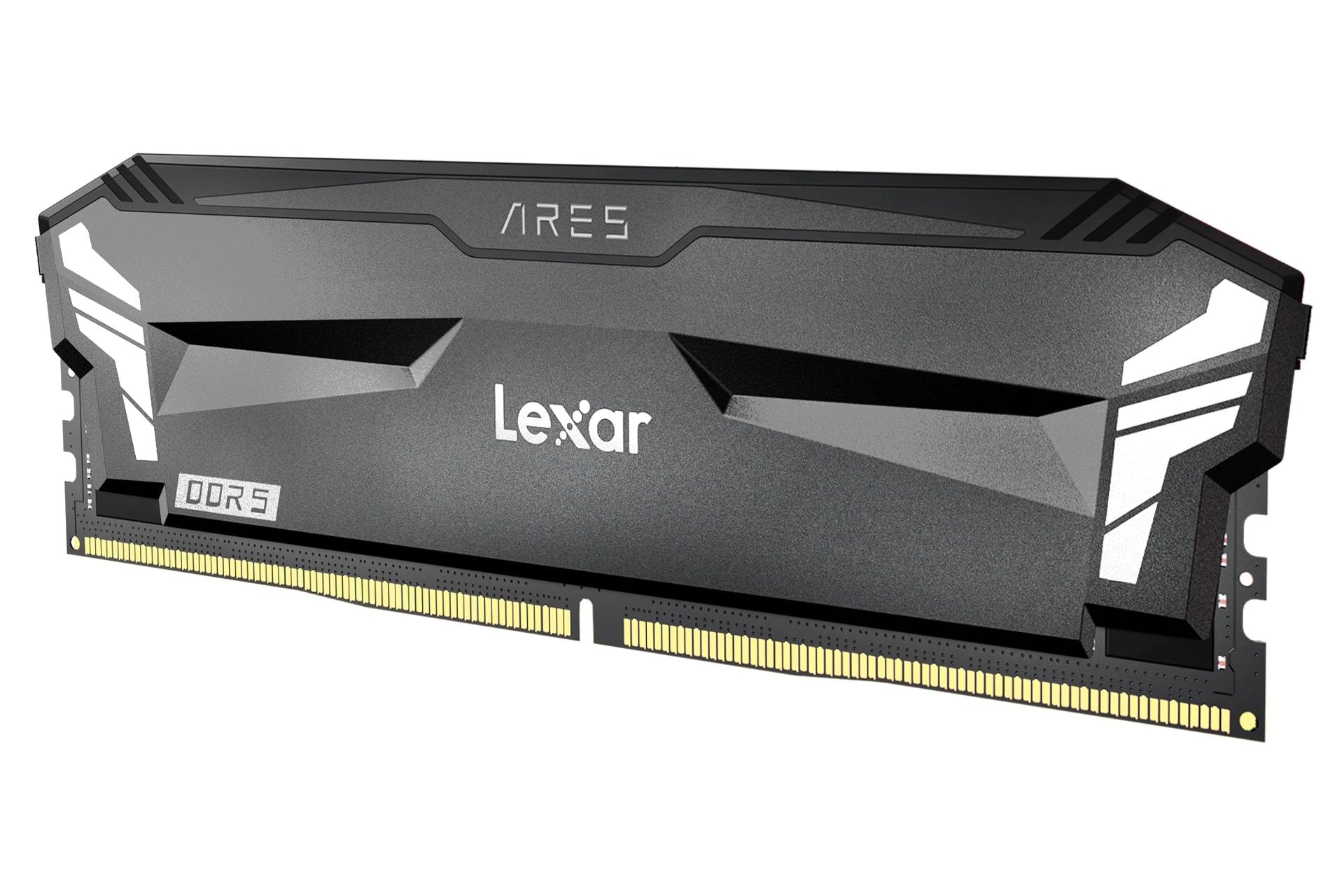 سمت راست رم لکسار Lexar ARES DDR5 خاکستری