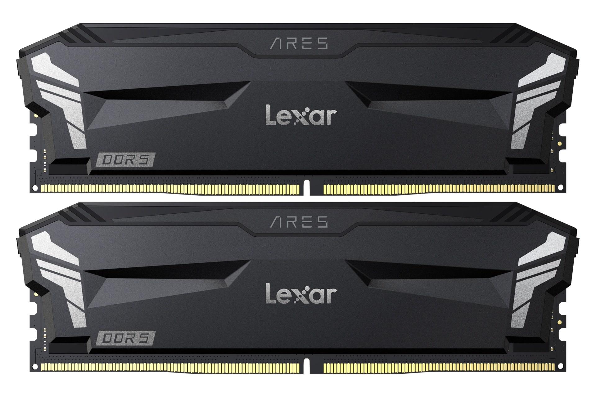 رم لکسار Lexar ARES DDR5 مشکی دوکاناله