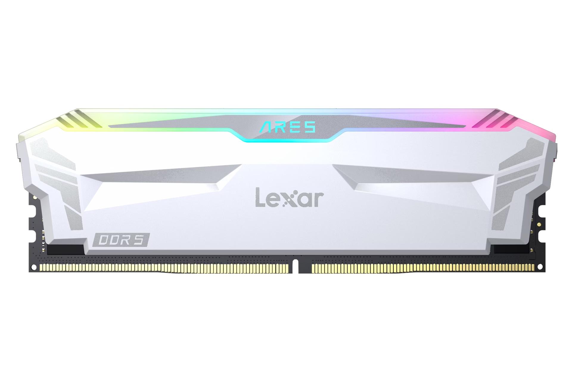 رم لکسار Lexar ARES RGB DDR5 سفید