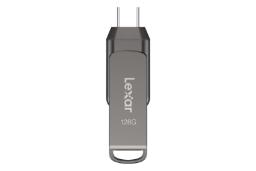 فلش مموری لکسار Lexar JumpDrive Dual Drive D400 128GB USB 3.2 Gen 1