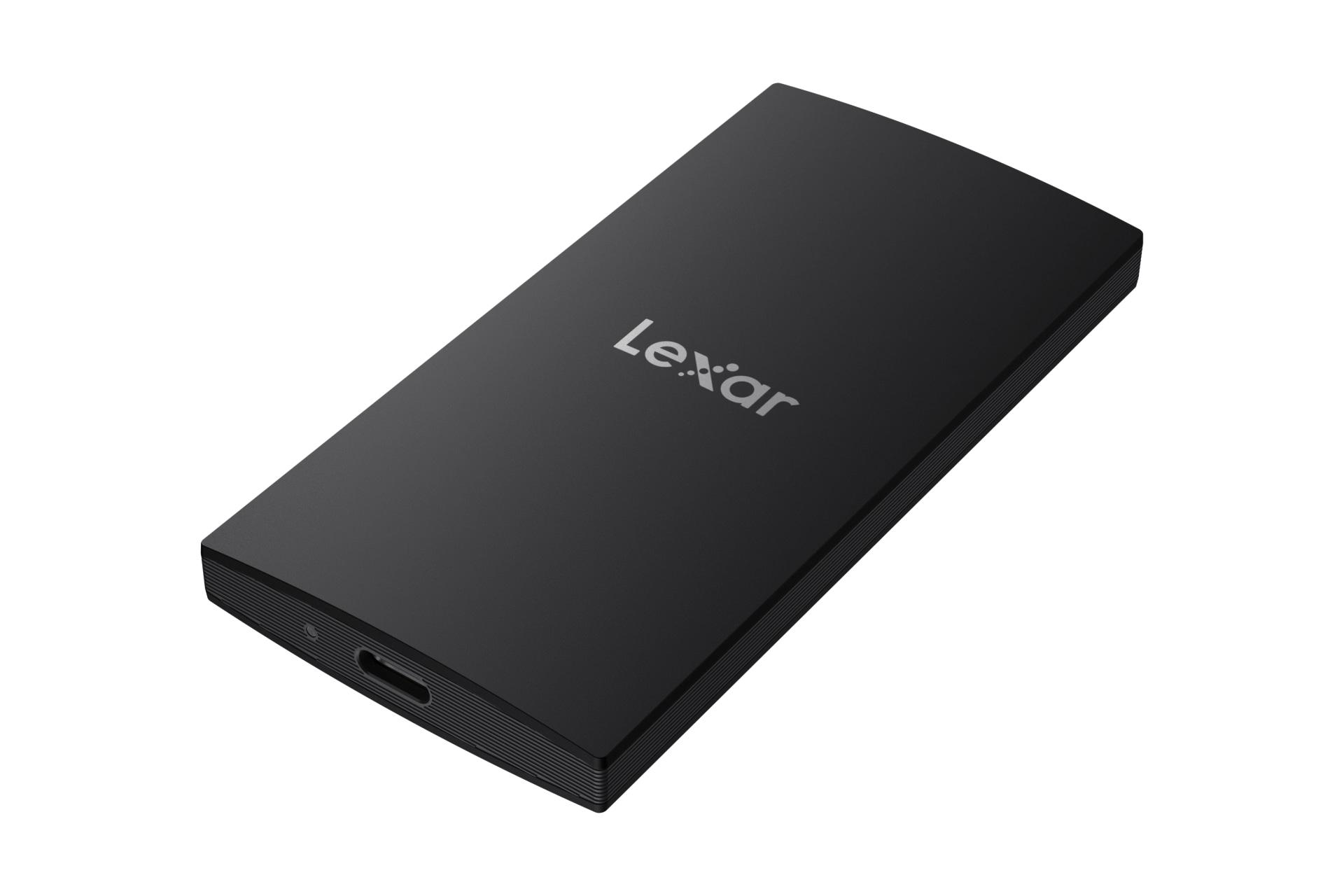 اس اس دی لکسار Lexar SL300 USB 3.2 Gen 2 از نمای کناری