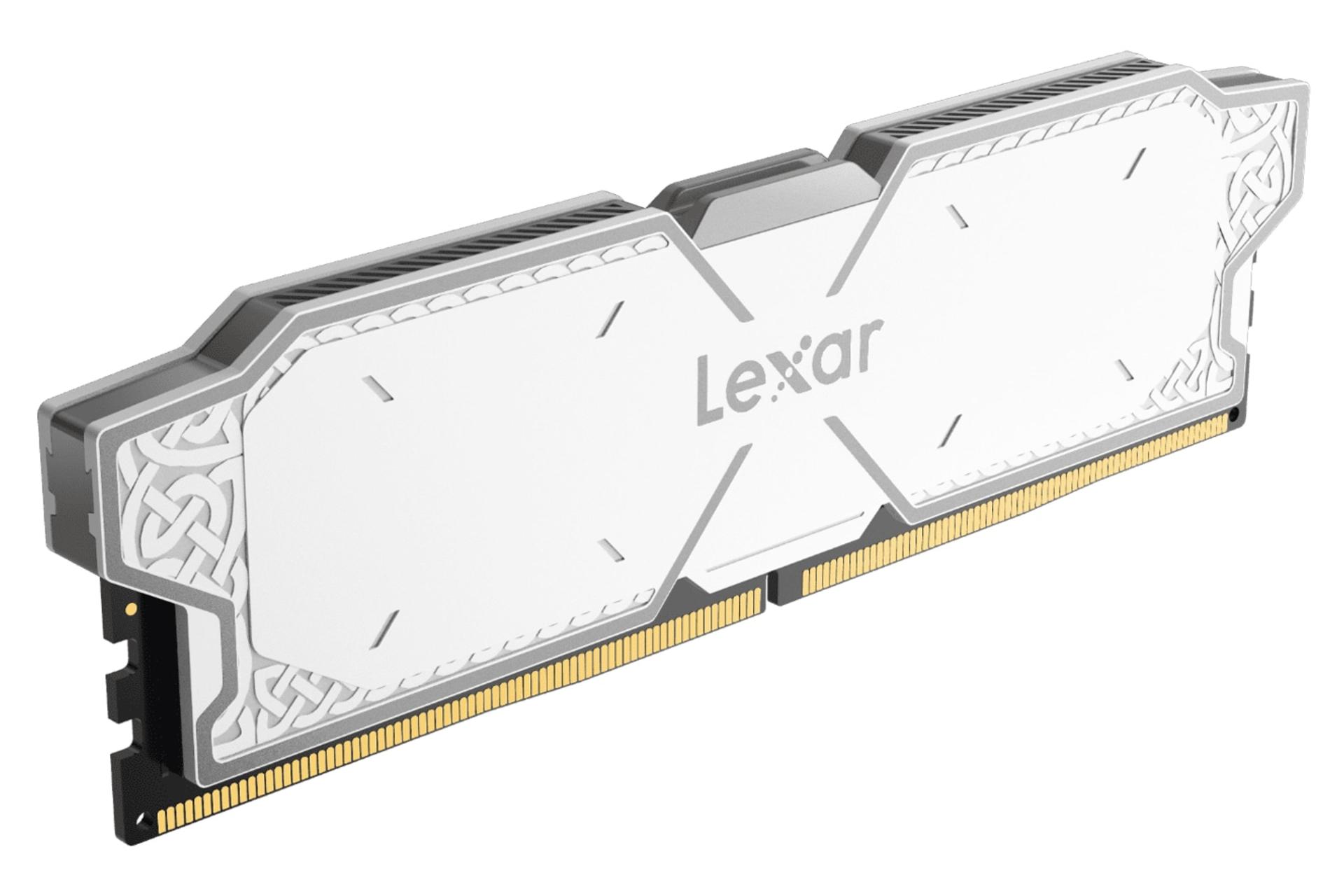 سمت چپ رم لکسار Lexar THOR DDR5 سفید