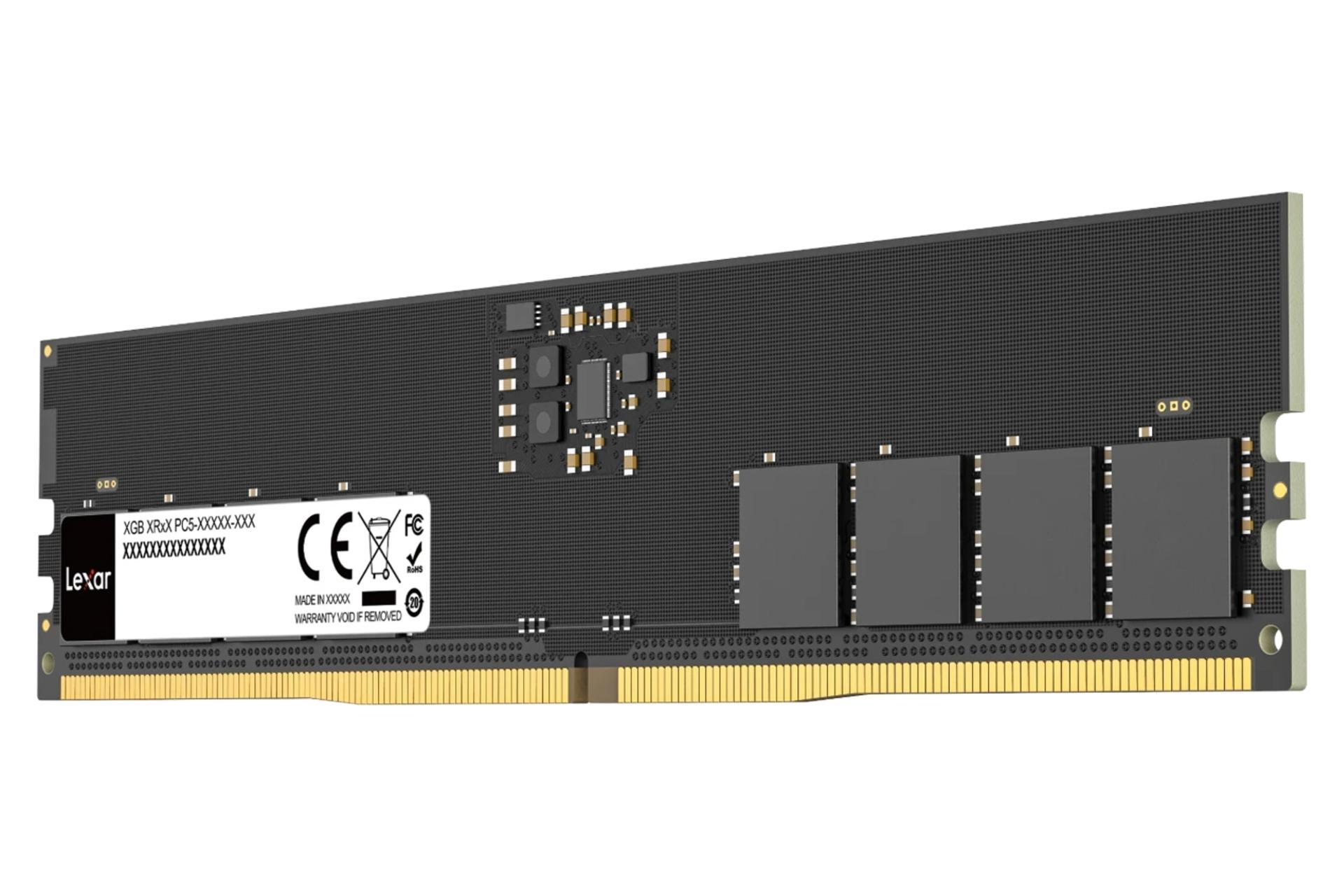 سمت راست رم لکسار Lexar UDIMM Desktop DDR5