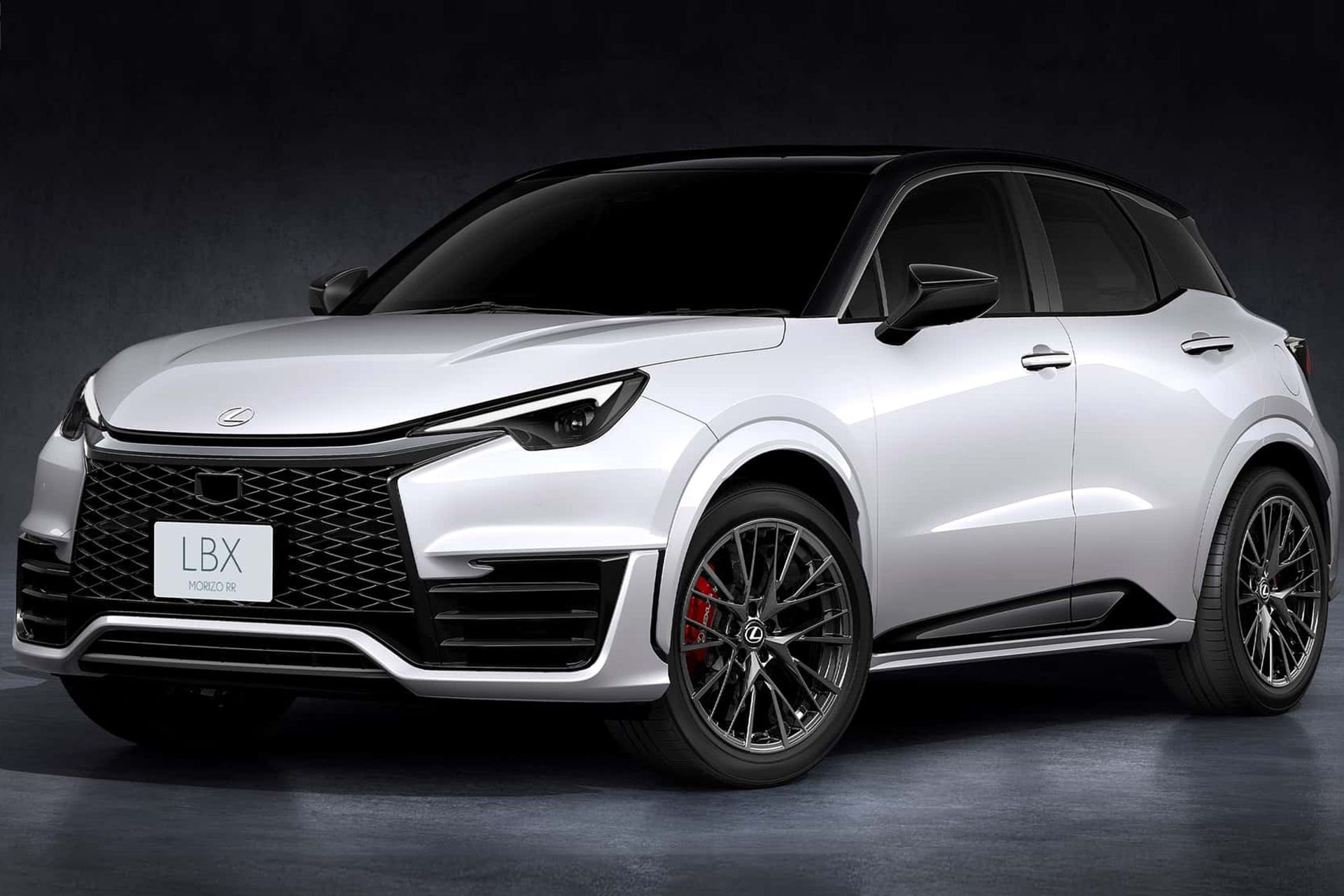 لکسوس LBX Morizo RR از نمای سه رخ جلو