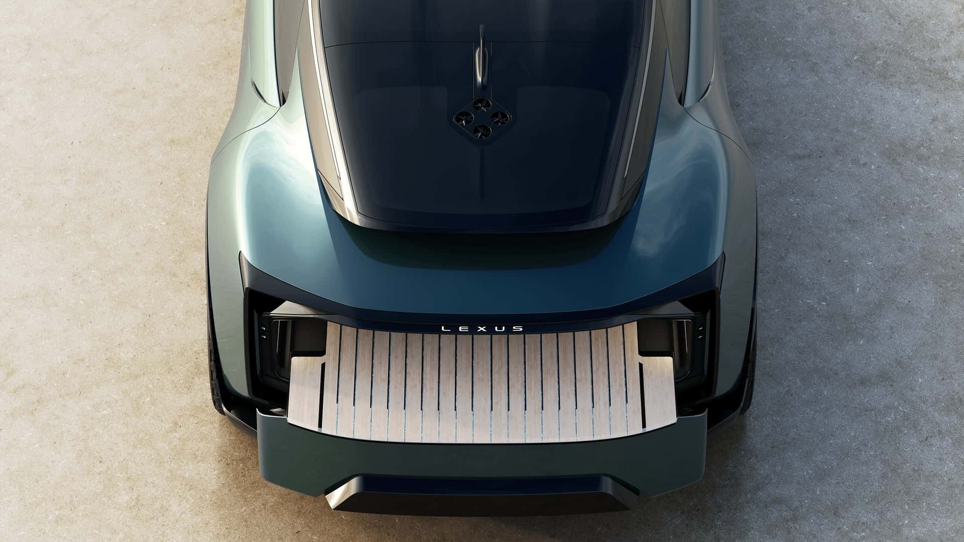 صندوق عقب خودرو لکسوس LS کوپه کانسپت