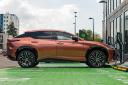 خودرو لکسوس Lexus RZ 300e نمای جانبی