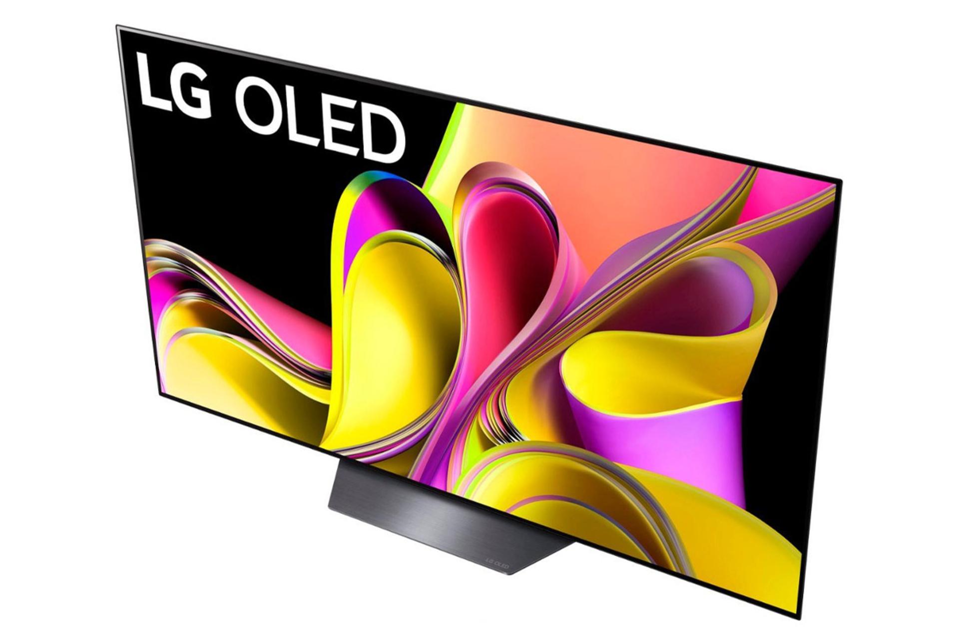 تلویزیون ۶۵ اینچی ال‌جی سری B3 OLED 4K نما از بالا