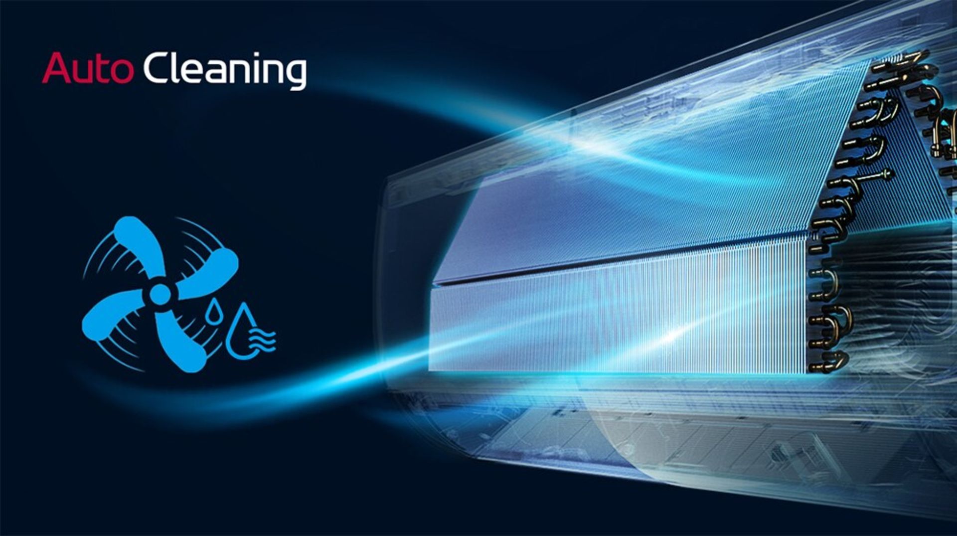 تمیزکننده خودکار سیستم‌های تهویه مطبوع ال‌جی