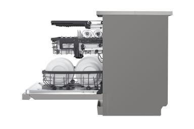 ماشین ظرفشویی ال جی LG DFC435 نمای جانبی درب باز