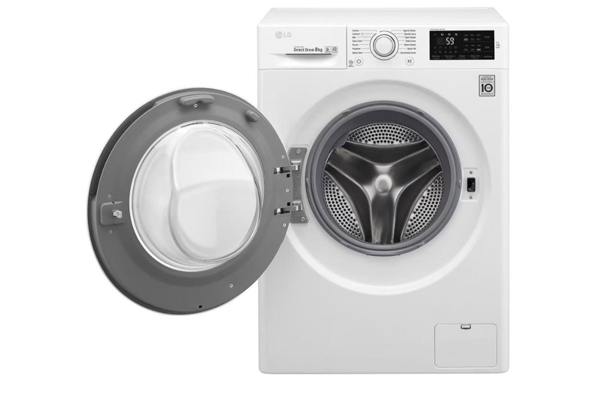 ماشین لباسشویی ال جی LG F4J6TNP0W درام