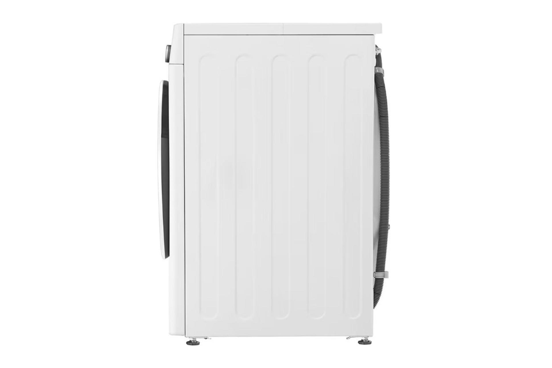 ماشین لباسشویی ال جی LG F4V5RGP0W نمای جانبی