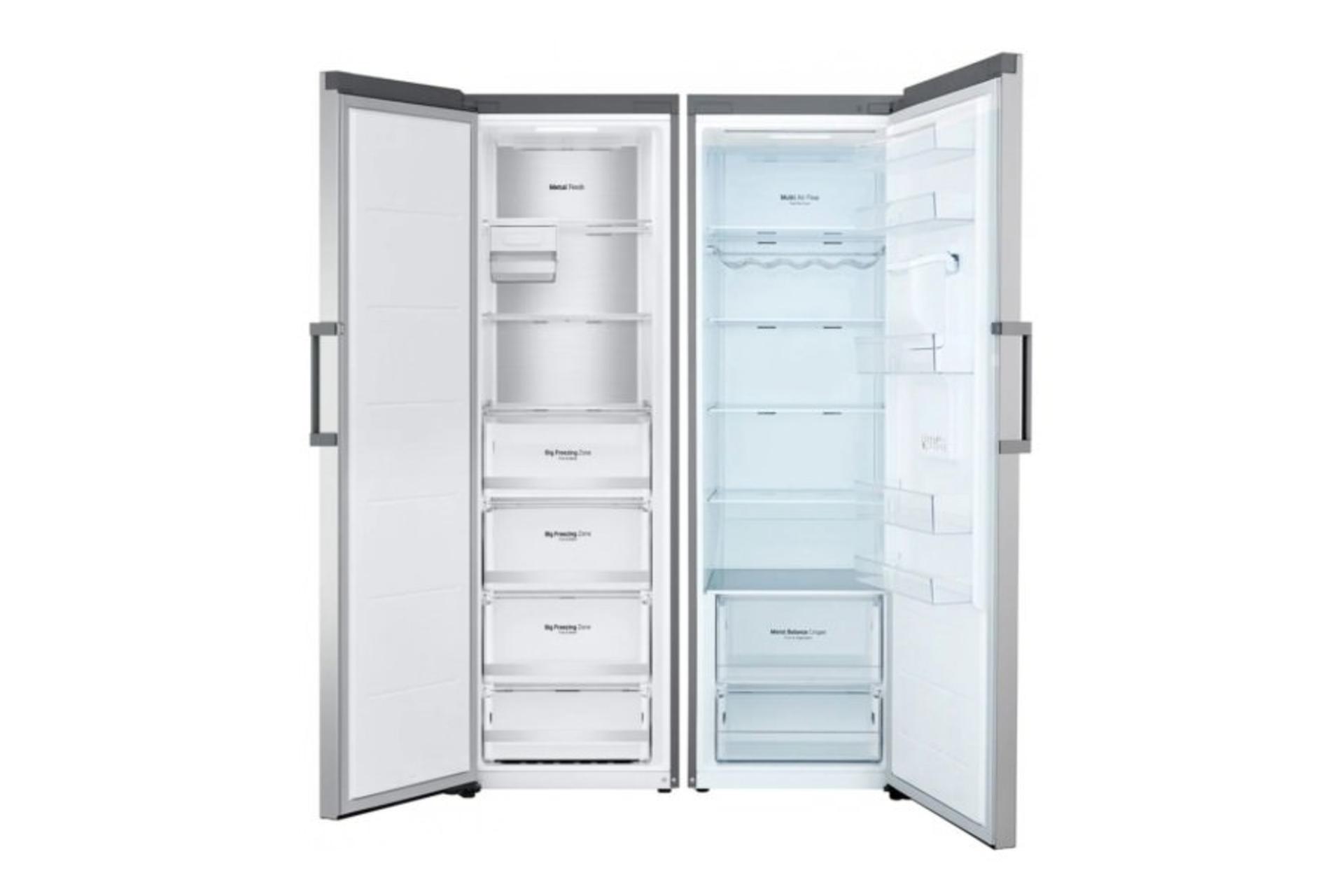 یخچال فریزر ال جی LG F511 B514 نمای داخل