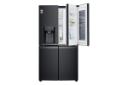 یخچال فریزر ال جی LG GR-X31FMQHL نمای جلو درب شیشه ای باز