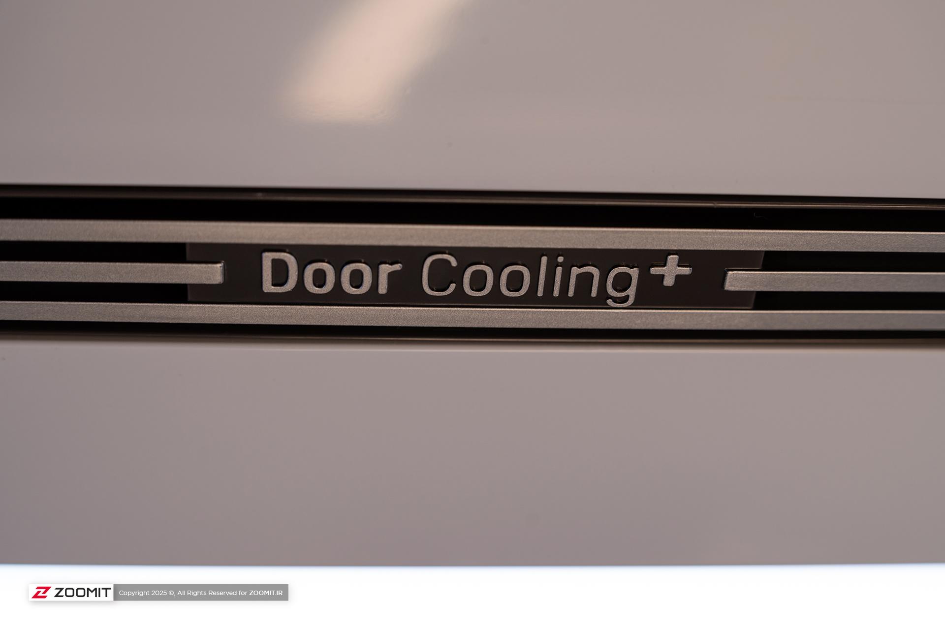 فناوری Door Colling Plus به‌کار رفته در یخچال فریزر MoodUp ال جی