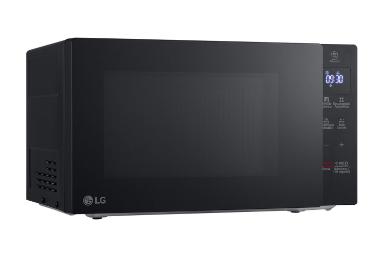 مایکروویو ال جی LG MS2032GAS نمای جلو و چپ