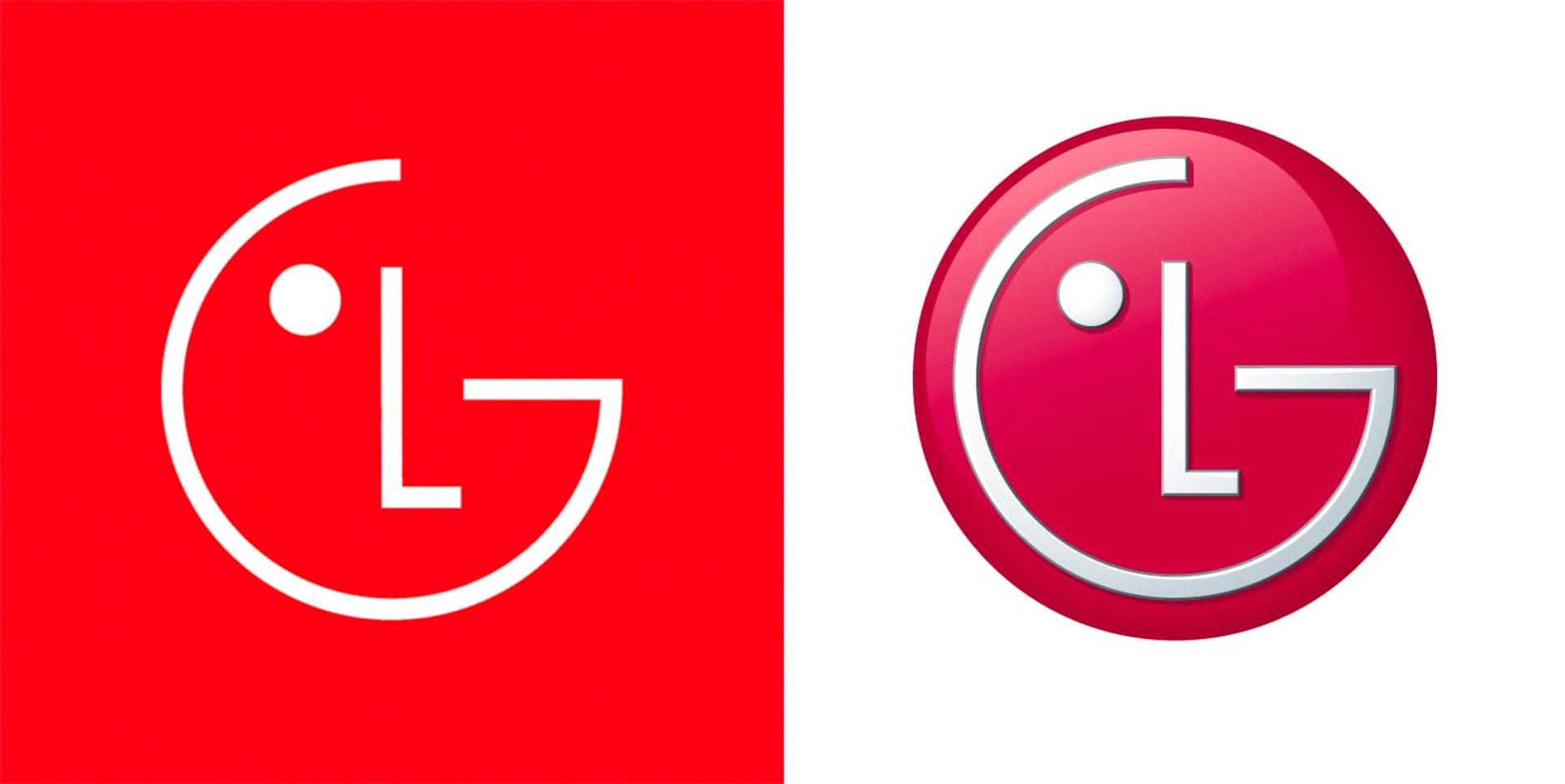 مقایسه لوگو قدیمی و جدید ۲۰۲۳ ال جی