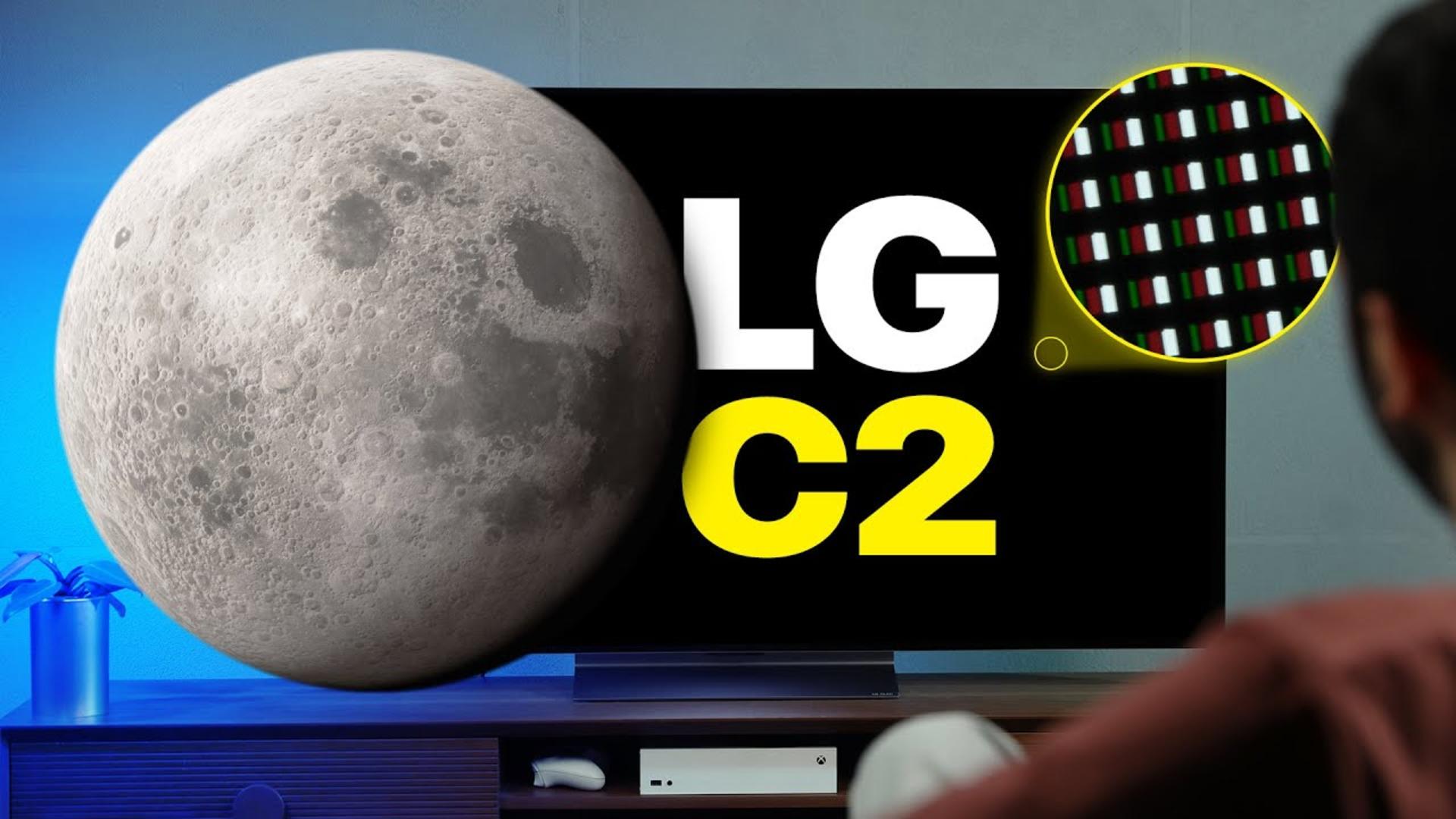 کاور ویدئو بررسی تلویزیون اولد C2 ال جی / LG OLED C2 Review