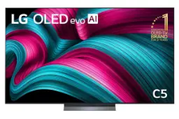 تلویزیون ال جی اولد LG OLED C5 نمای جلو