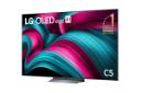 تلویزیون ال جی اولد LG OLED C5 نمای جلو و راست