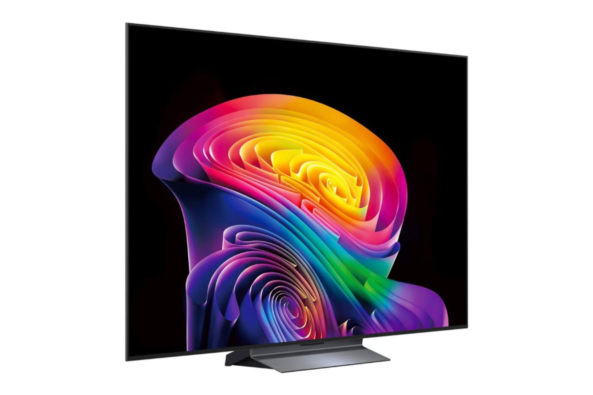 تلویزیون ال جی LG OLED C6 نمای جلو و چپ