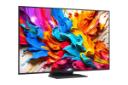 تلویزیون ال جی LG QNED9M نمای جلو و چپ
