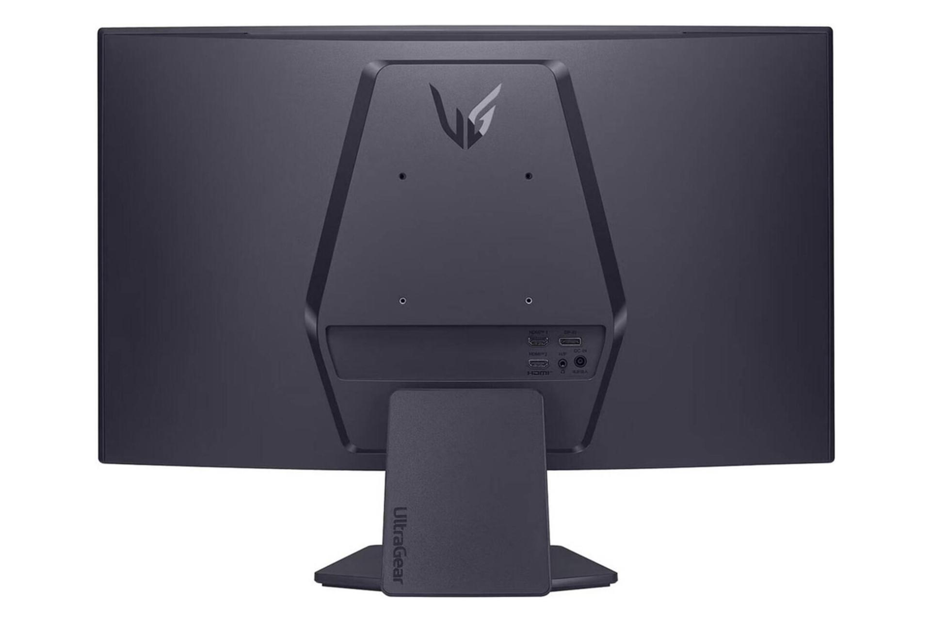 نمای پشت و بدنه مانیتور ال جی 32 اینچ مدل UltraGear 32GS60QC