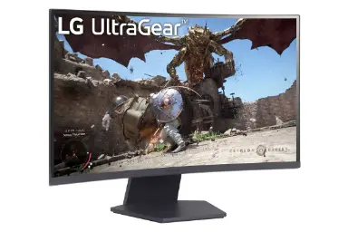 ابعاد و اندازه مانیتور ال جی 32 اینچ مدل UltraGear 32GS60QC