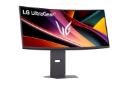 مانیتور ال جی LG UltraGear 34G600A نمای جلو و چپ