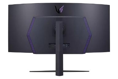 نمای پشت و بدنه مانیتور ال جی 45 اینچ مدل UltraGear 45GS95QE