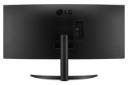 نمای پشت و بدنه مانیتور ال جی 34 اینچ مدل UltraWide 34WR50QC