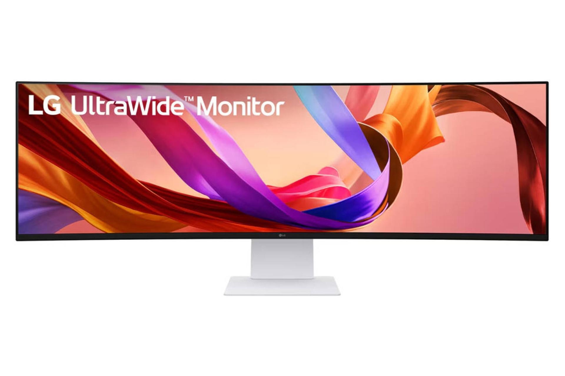 مانیتور ال جی 49 اینچ مدل UltraWide 49U950A نمای جلو
