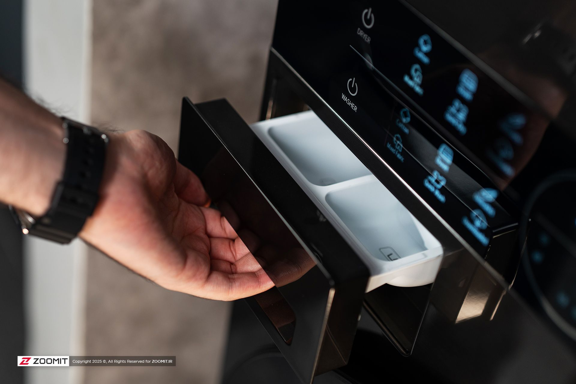 جاپودری ماشین لباسشویی WashTower