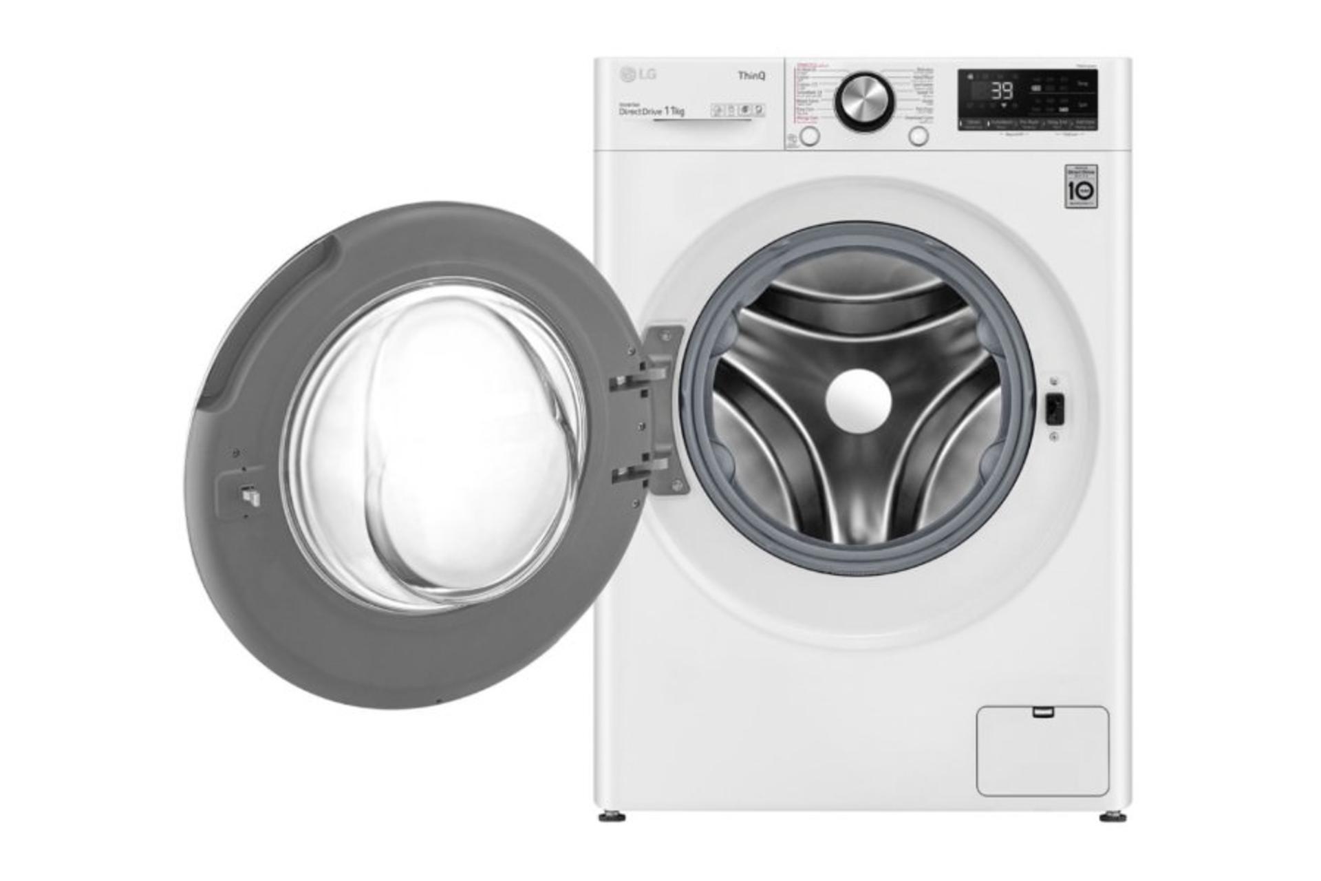 ماشین لباسشویی ال جی LG WR9011BWG نمای درام