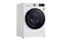 ماشین لباسشویی ال جی LG WR9011BWG نمای جلو و چپ